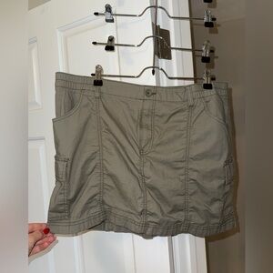 Hollister green Mini Skirt